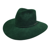 Chapéu Boho Cowboy Lã Verde