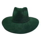 Chapéu Boho Cowboy Lã Verde - foto 2