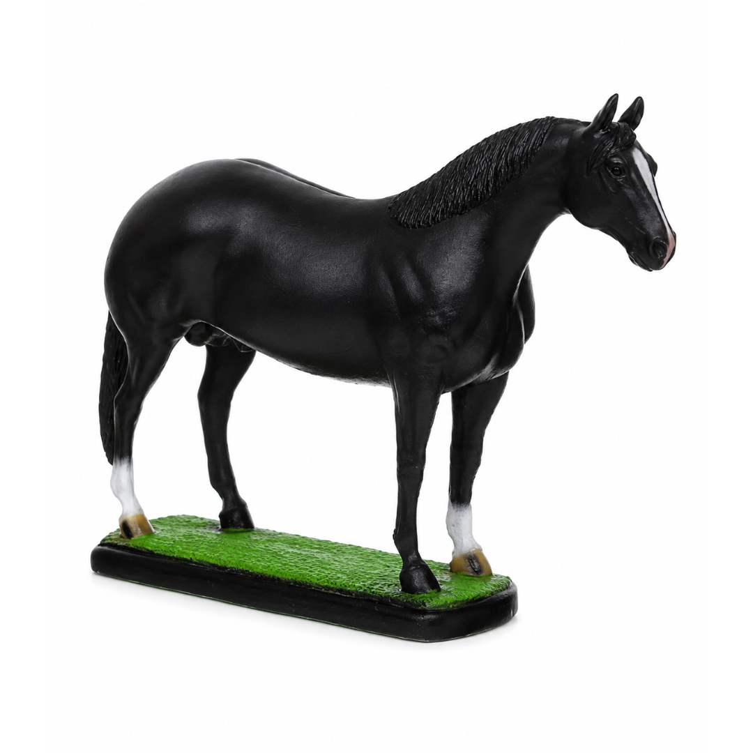 Escultura De Resina Cavalo Grande Realista - foto 4