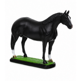 Escultura De Resina Cavalo Grande Realista
