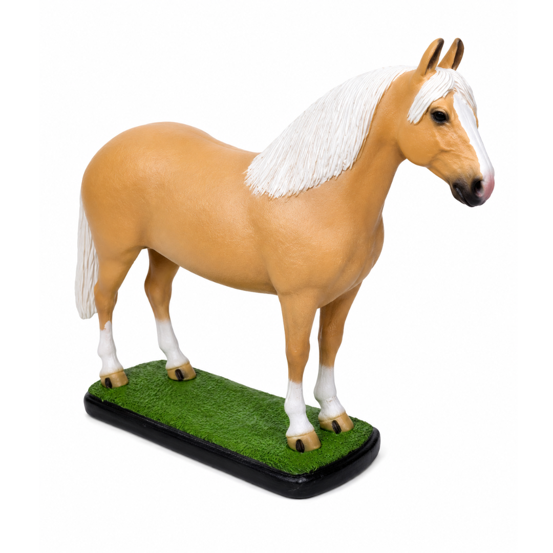 Escultura De Resina Cavalo Grande Realista - foto 5