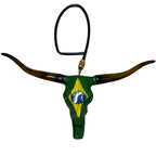 LongHorn Texas Cabeça De Boi Para Retrovisor Pintura Fosca - foto 4