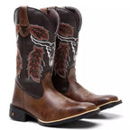 Bota Texana Masculina "Cara de Boi"