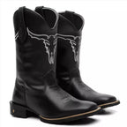 Bota Texana Masculina "Boi da Cara Preta"