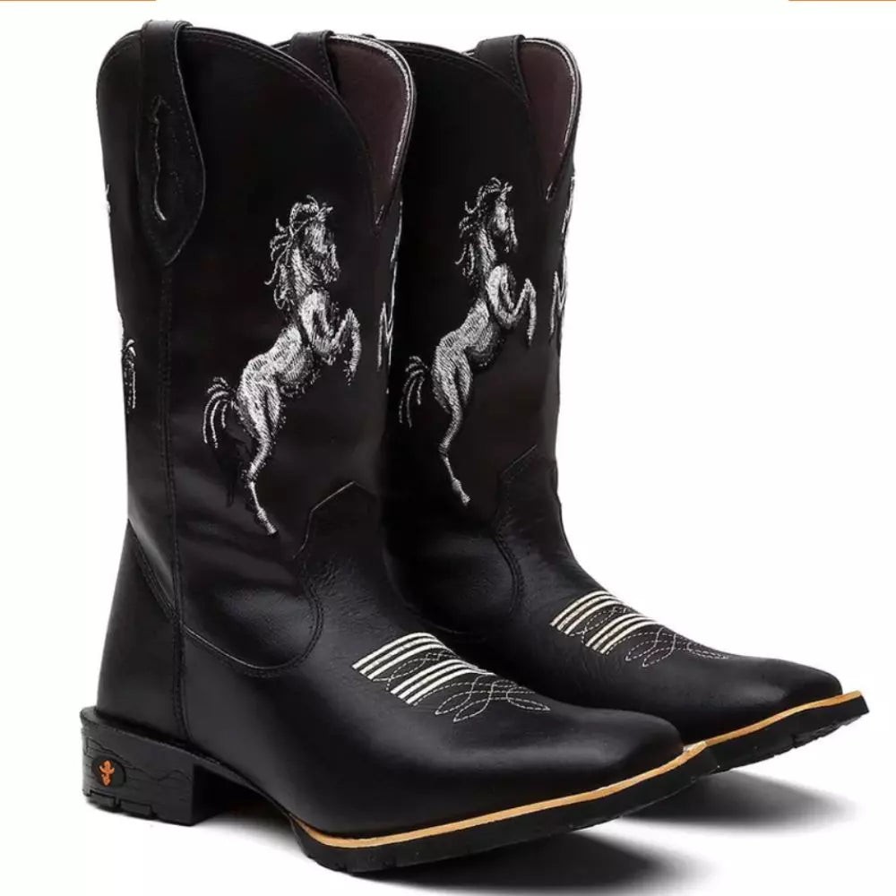 Bota Texana Masculina "Cavalaria"