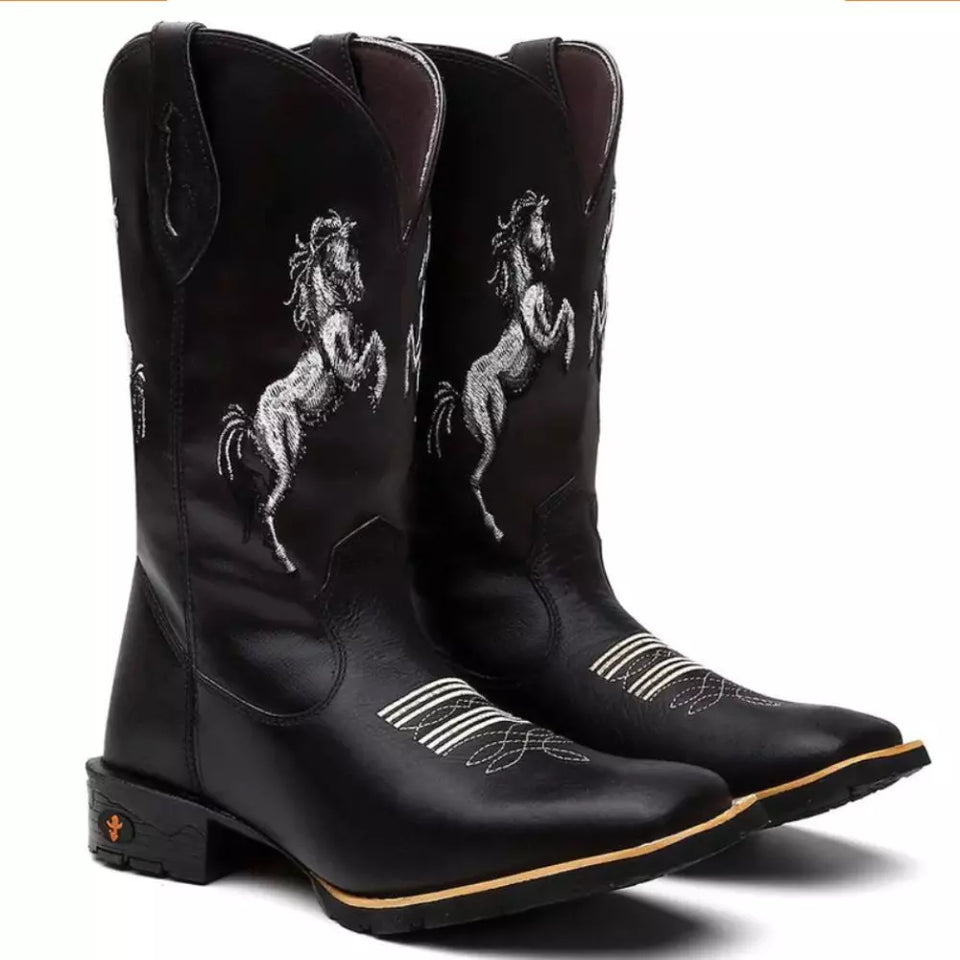 Bota Texana Masculina "Cavalaria"