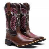 Bota Texana Feminina "Cara de Boi"