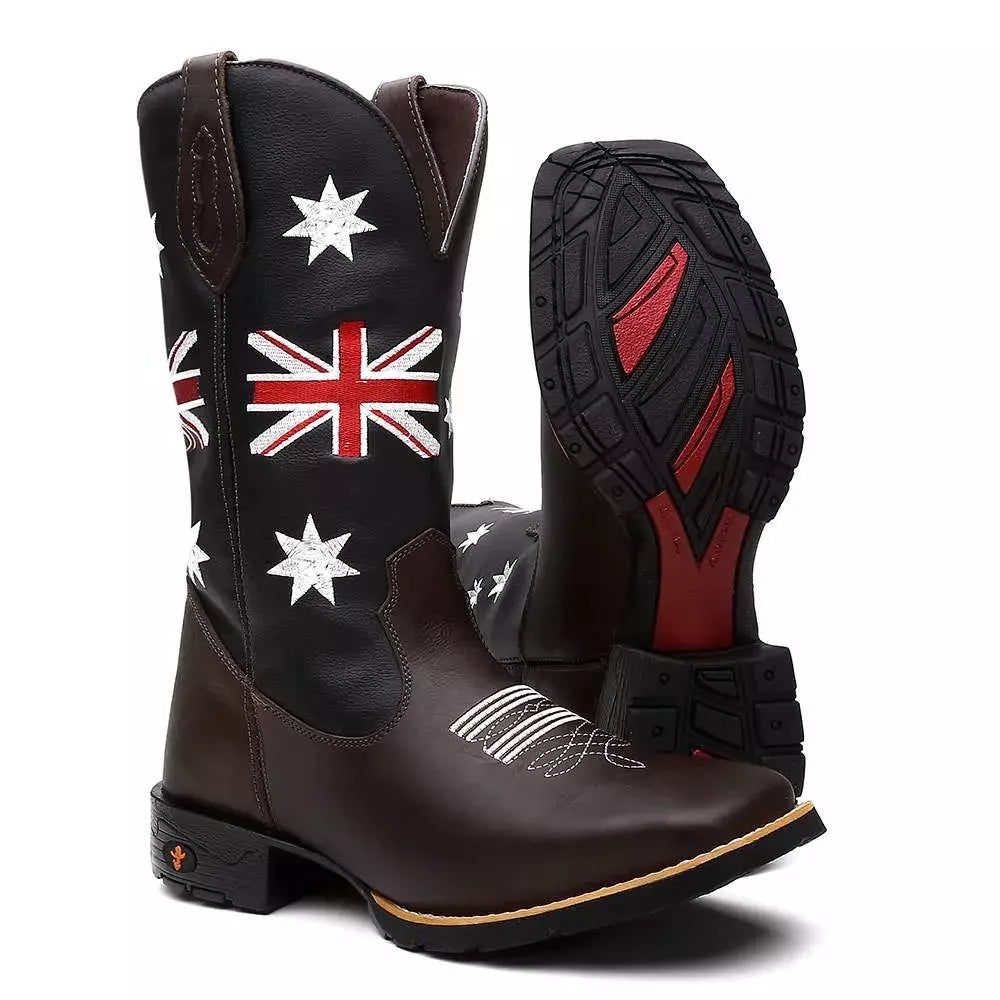 Bota Texana Masculina "Reino Unido" - foto 2