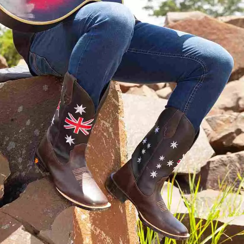 Bota Texana Masculina "Reino Unido" - foto 4