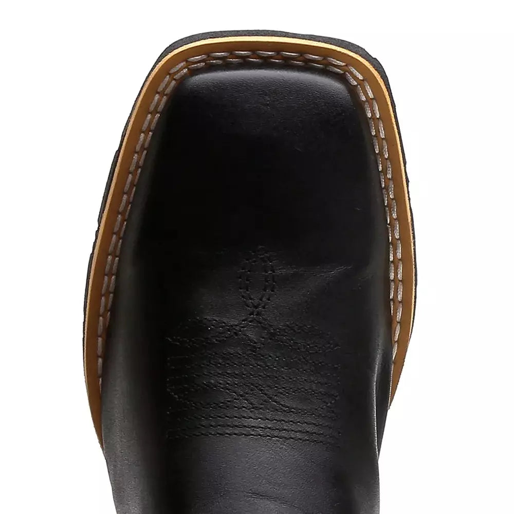 Bota Texana Masculina "Estados Unidos" Preta - foto 4
