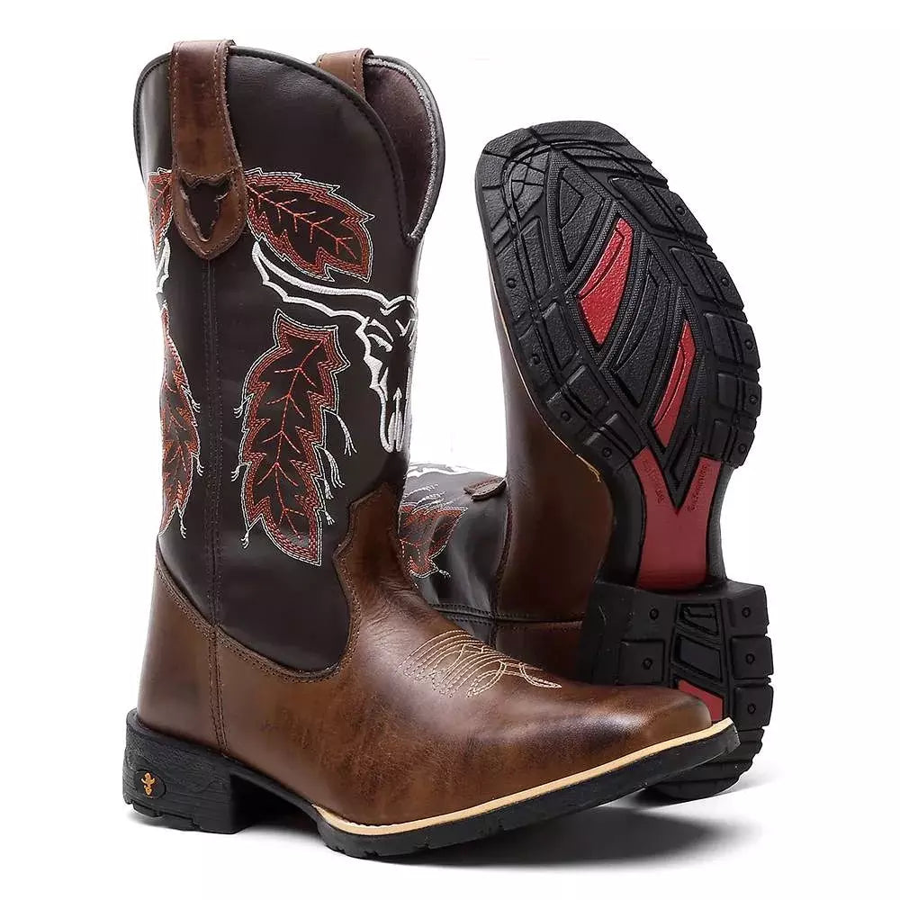 Bota Texana Masculina "Cara de Boi" - foto 2
