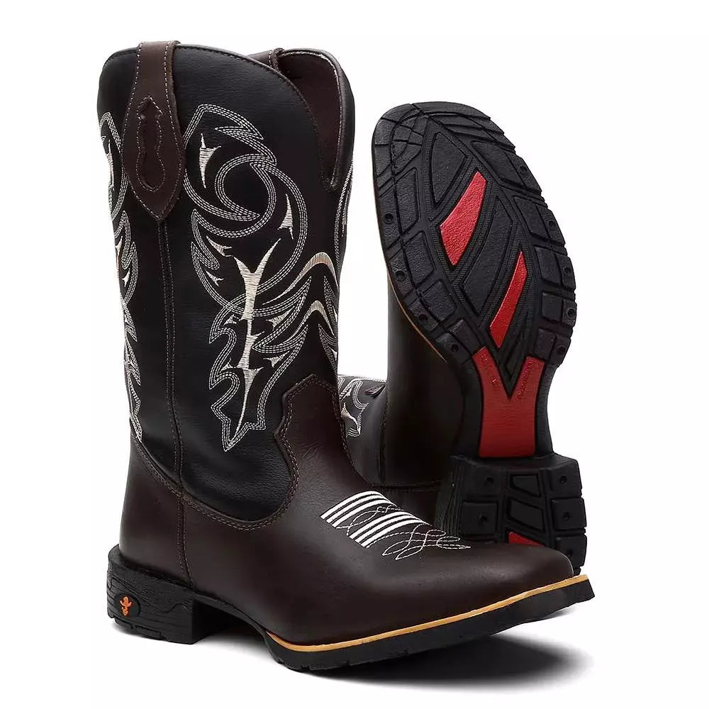 Bota Texana Masculina "Delegado" - foto 2