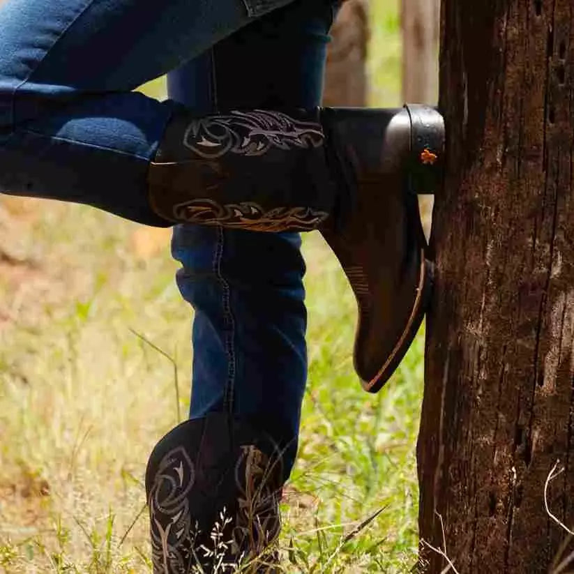 Bota Texana Masculina "Delegado" - foto 4