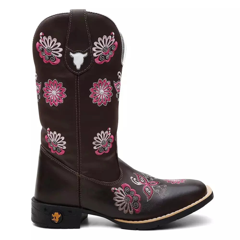 Bota Texana Feminina "Mandala Rosa" - foto 3
