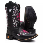 Bota Texana Feminina "Orquídea Rosa" - foto 2