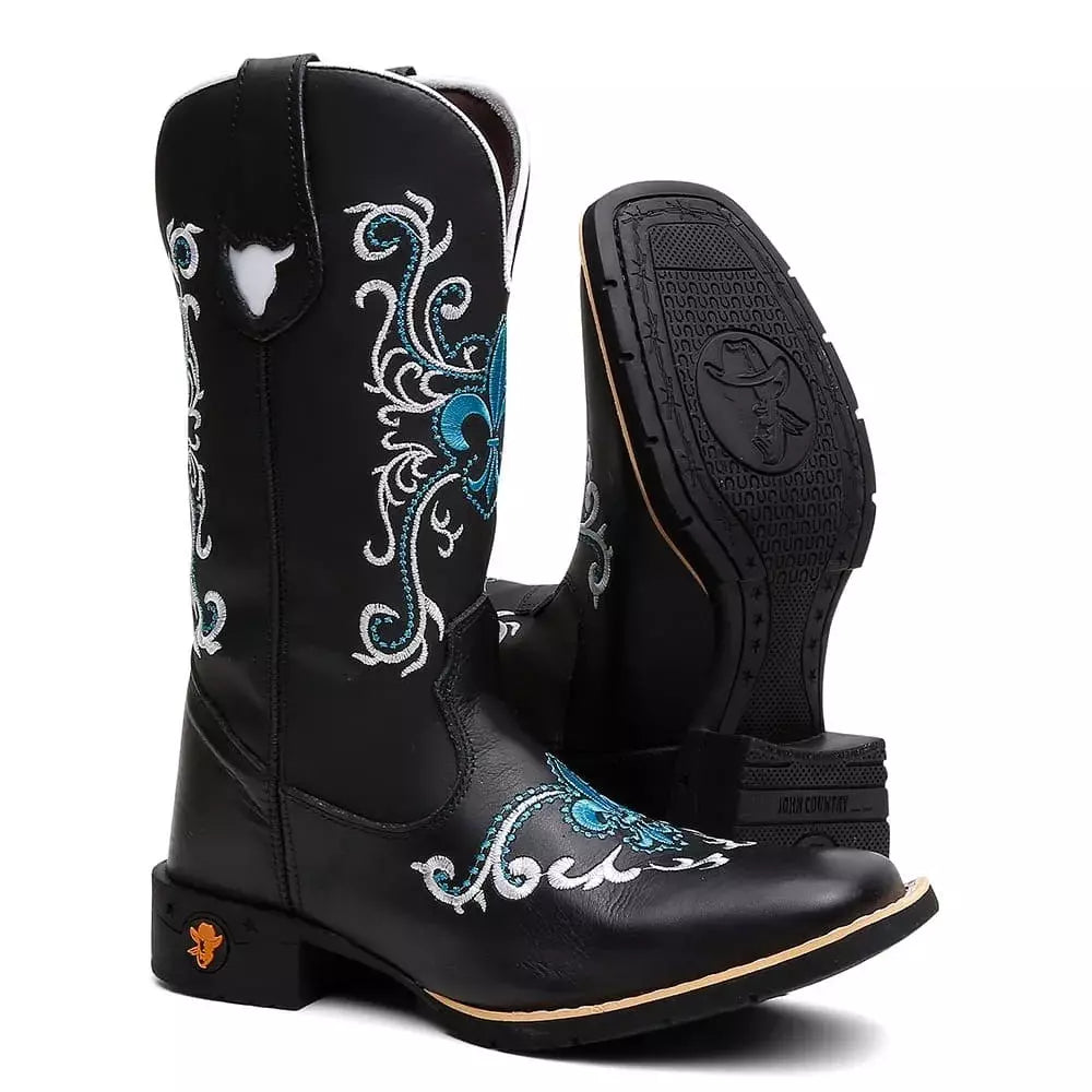 Bota Texana Feminina "Orquídea Azul" - foto 2