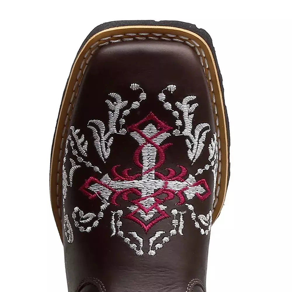 Bota Texana Feminina "Cruz Rosa" - foto 3