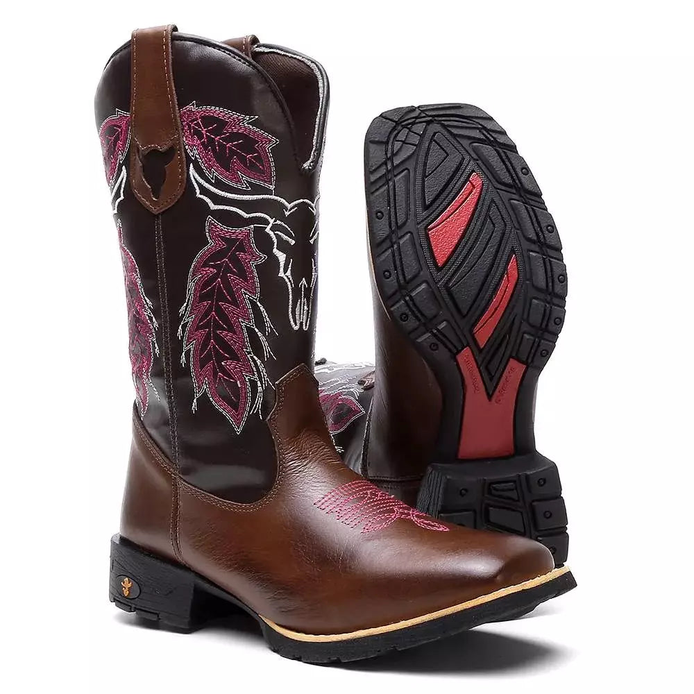 Bota Texana Feminina "Cara de Boi" - foto 2