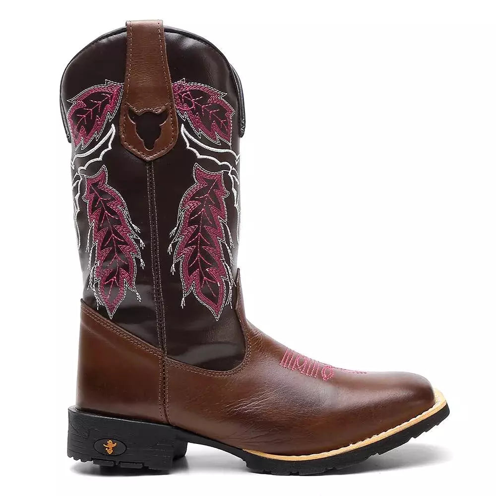 Bota Texana Feminina "Cara de Boi" - foto 3