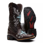 Bota Texana Feminina "Cruz Azul" - foto 2
