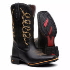 Bota Texana Masculina "Arame Dourado" - foto 2