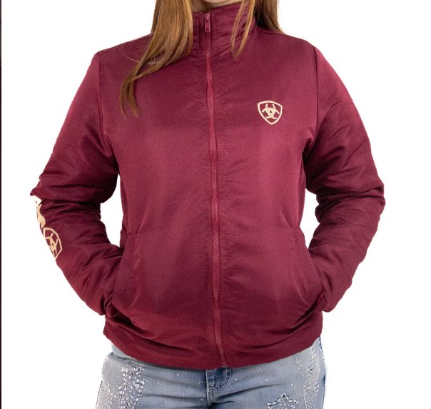 Jaqueta Feminina Ariat Vinho