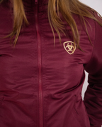 Jaqueta Feminina Ariat Vinho - foto 5