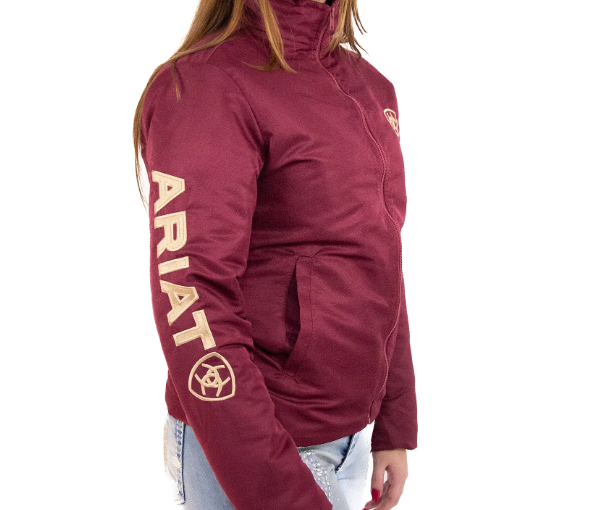 Jaqueta Feminina Ariat Vinho - foto 2