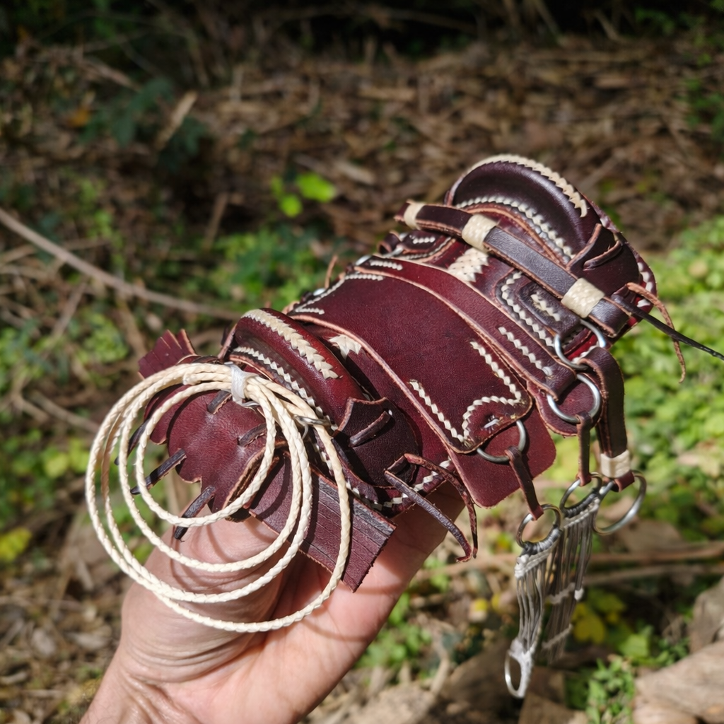 Arreio Banana Miniatura Completo – 100% Artesanal em Couro Legítimo - foto 4