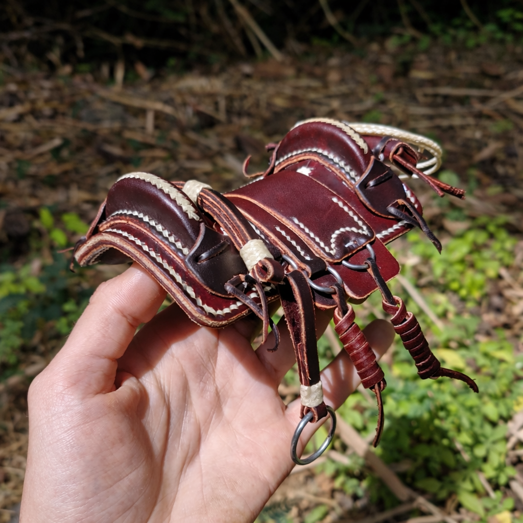 Arreio Banana Miniatura Completo – 100% Artesanal em Couro Legítimo - foto 2