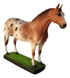 Escultura De Resina Cavalo Grande Realista