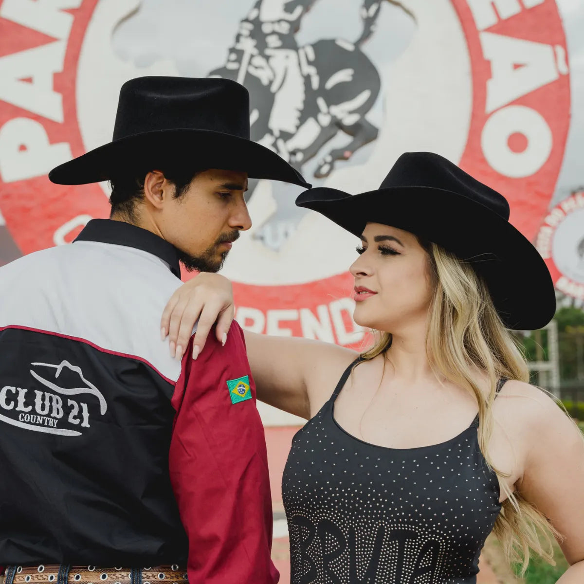 Chapéu Country Americano Cowboy Rodeio Barretos Sertanejo - foto 2