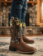 Bota Texana Padroeira Senhora Aparecida  + Faca Brinde