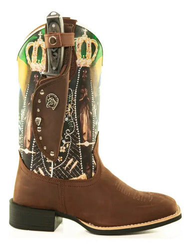 Bota Texana Padroeira Senhora Aparecida  + Faca Brinde - foto 3