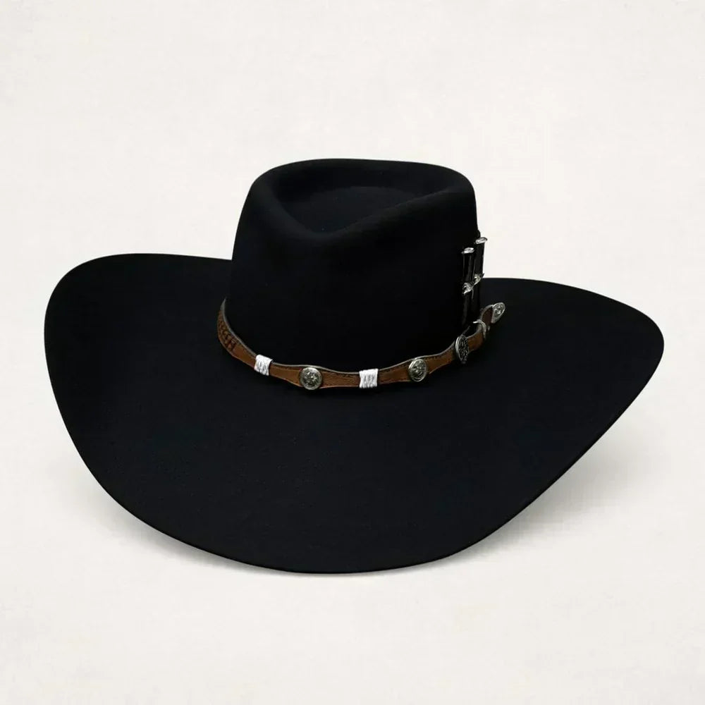 Chapeu 3 Cravos Americano Preto - foto 5