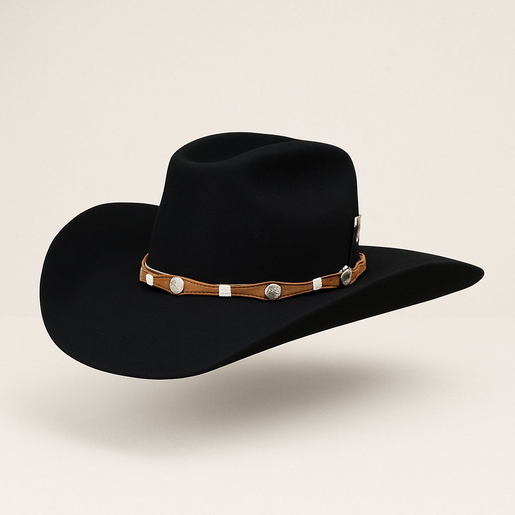 Chapeu 3 Cravos Americano Preto - foto 4