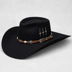 Chapeu 3 Cravos Americano Preto - foto 3