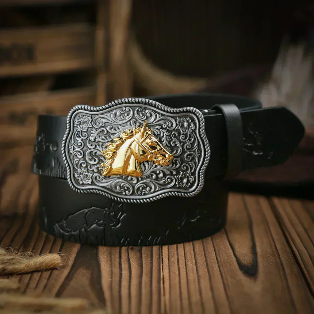 Cinto Cavalo Nobre em Couro Premium - foto 5