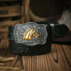 Cinto Cavalo Nobre em Couro Premium - foto 5