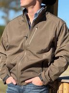 Jaqueta masculina Ariat Logo 2.0 Softshell Crocodilo Mesclado - foto 3