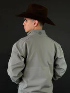 Jaqueta Ariat Logo 2.0 Softshell Jetty Grey - foto 2