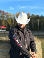 Jaqueta Ariat Texas Softshell Independent SMU Preta - foto 2