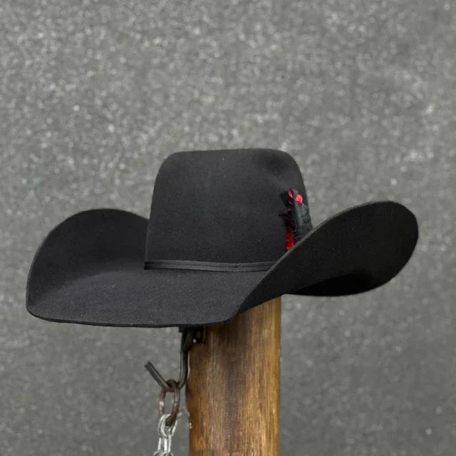 Chapeu Pralana Biplay Feltro Preto - foto 3