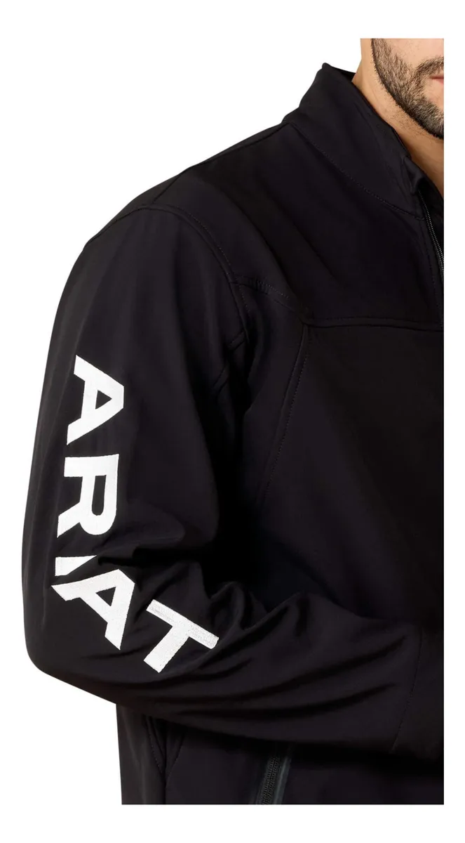 Jaqueta Ariat New Team Softshell JKT Preta - foto 3