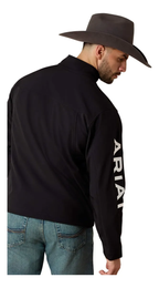 Jaqueta Ariat New Team Softshell JKT Preta - foto 4